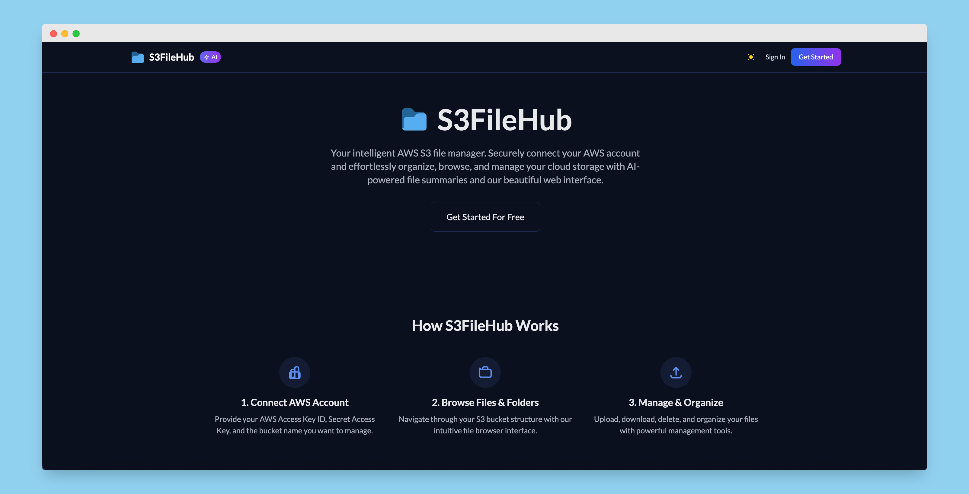 S3FileHub media 1