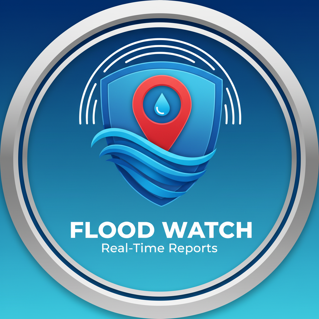 Alerta de Enchente - Product Hunt launch logo and brand identity