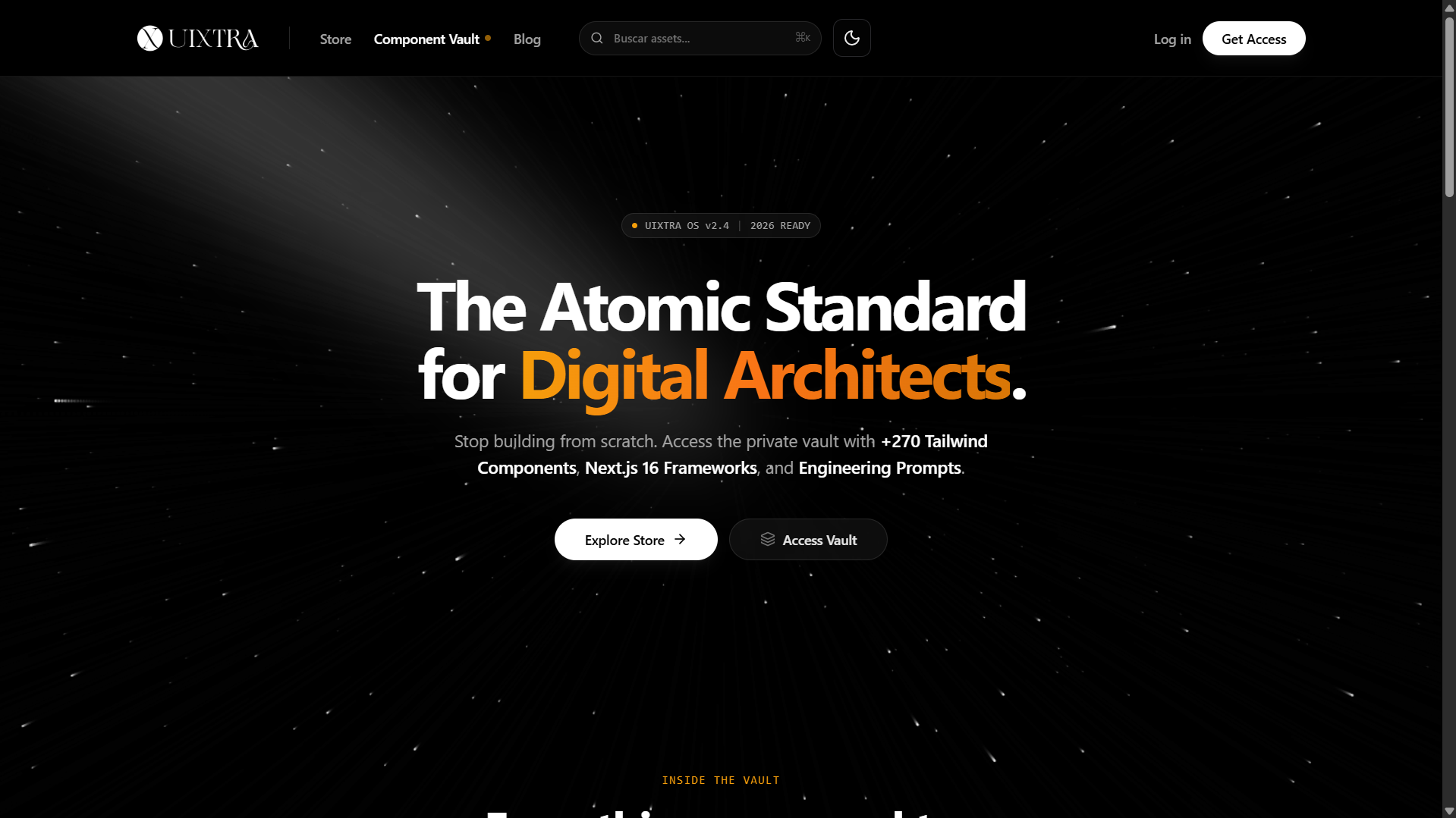UIXTRA - Main product screenshot demonstrating key features and user interface