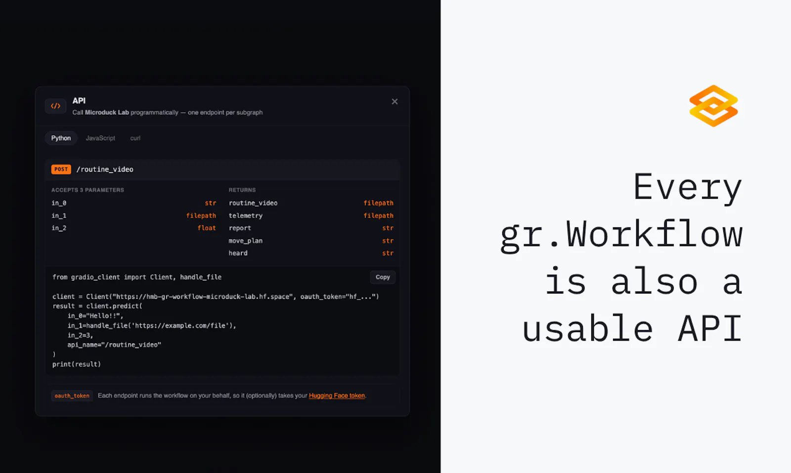 Gradio Workflow screenshot 6