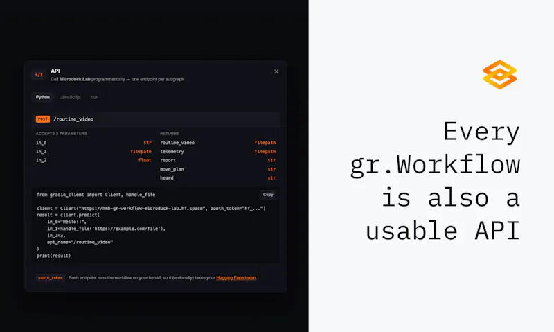 Gradio Workflow screenshot 6
