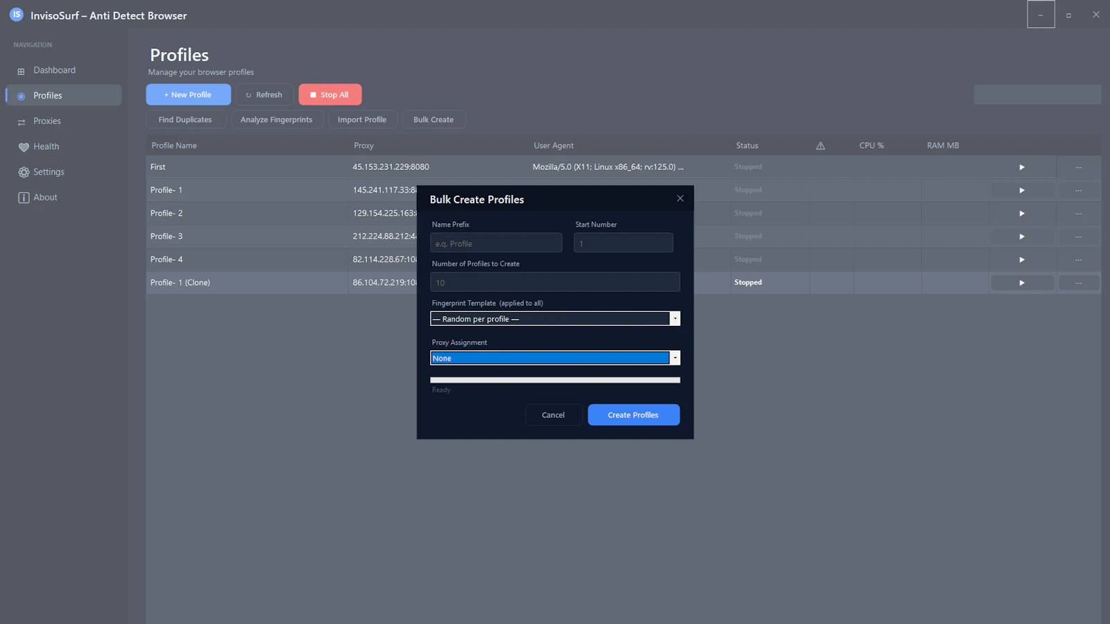 InvisoSurf screenshot 5
