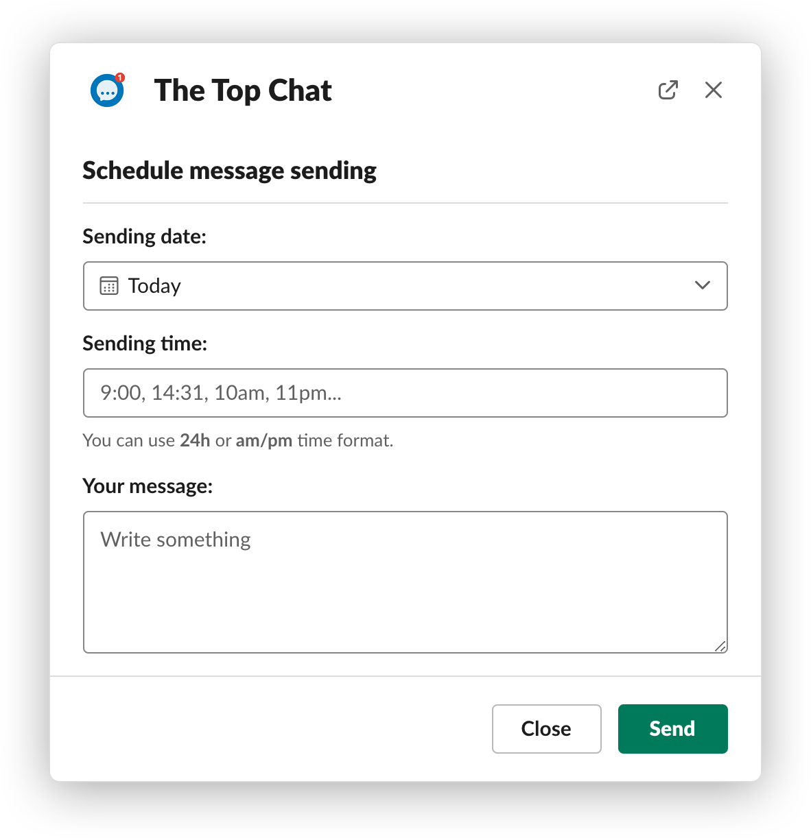 The Top Chat gallery image