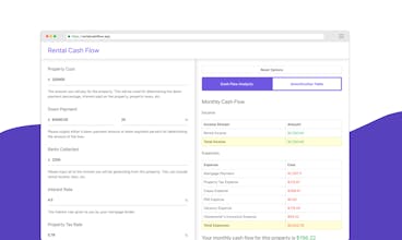 Rental Cash Flow Calculator gallery image