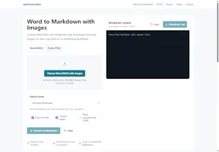 Word to Markdown Converter Online gallery image