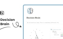 Notion Decision Brain media 2