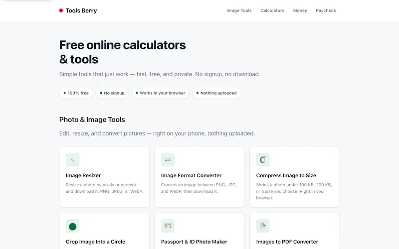 Tools Berry screenshot 3