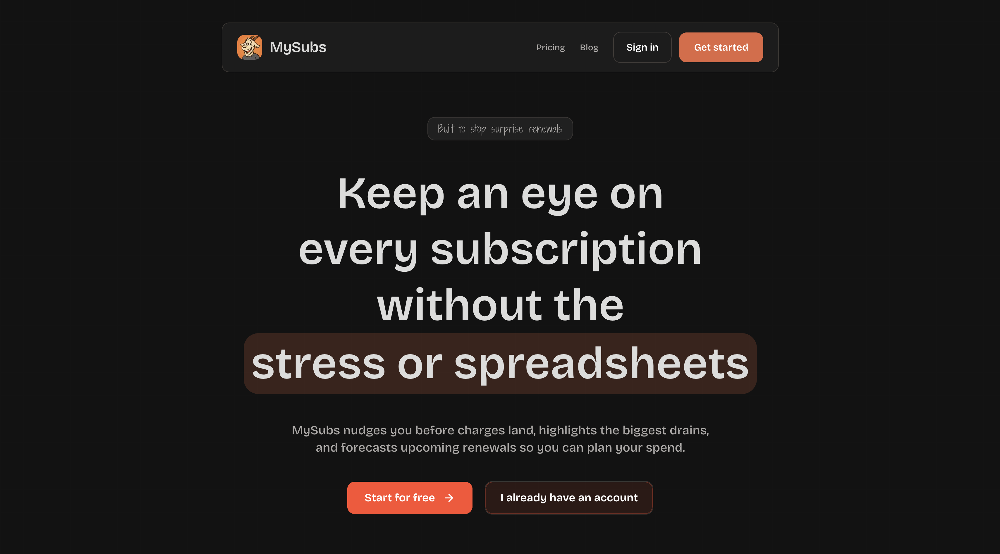 MySubs gallery image