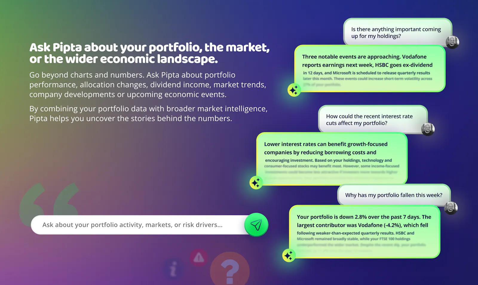 Pipta, an AI-powered Portfolio Tracker screenshot 4
