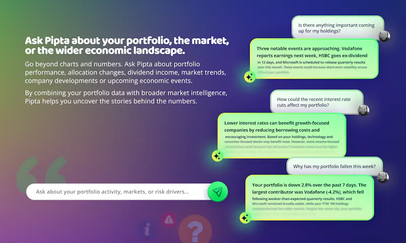 Pipta, an AI-powered Portfolio Tracker screenshot 4