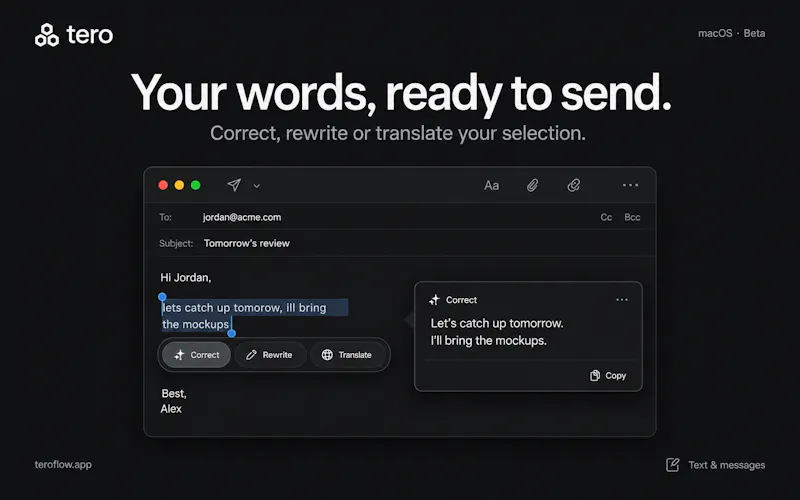Tero screenshot 1