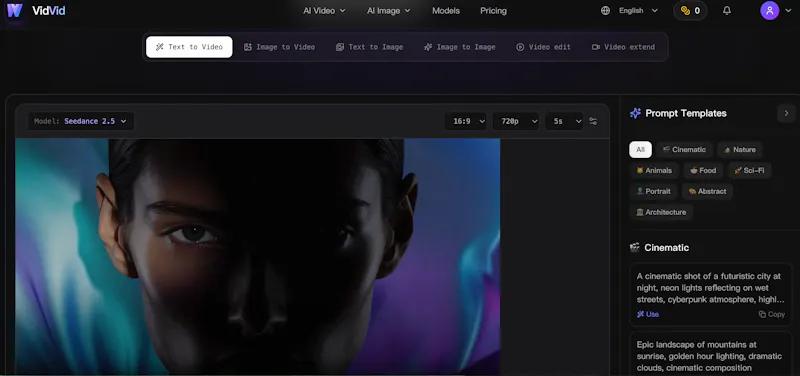 VidVid.tv screenshot 1