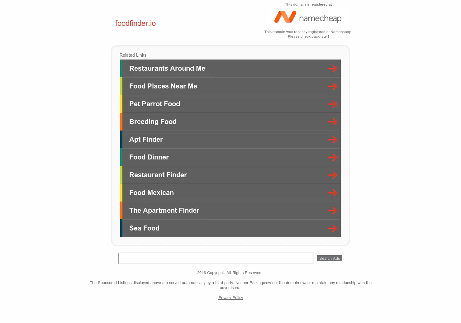 Food Finder