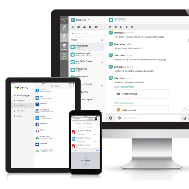 Otixo: encryption and file manager for multiple clouds gallery image