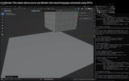 GPT-4 Add-on for Blender media 3
