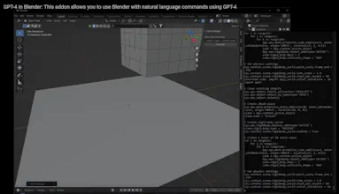 GPT-4 Add-on for Blender gallery image