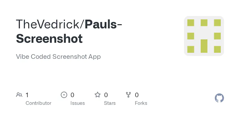 Paul's Screenshot for Windows screenshot 1