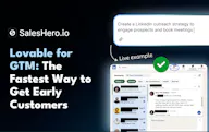 SalesHero.io - Lovable for GTM