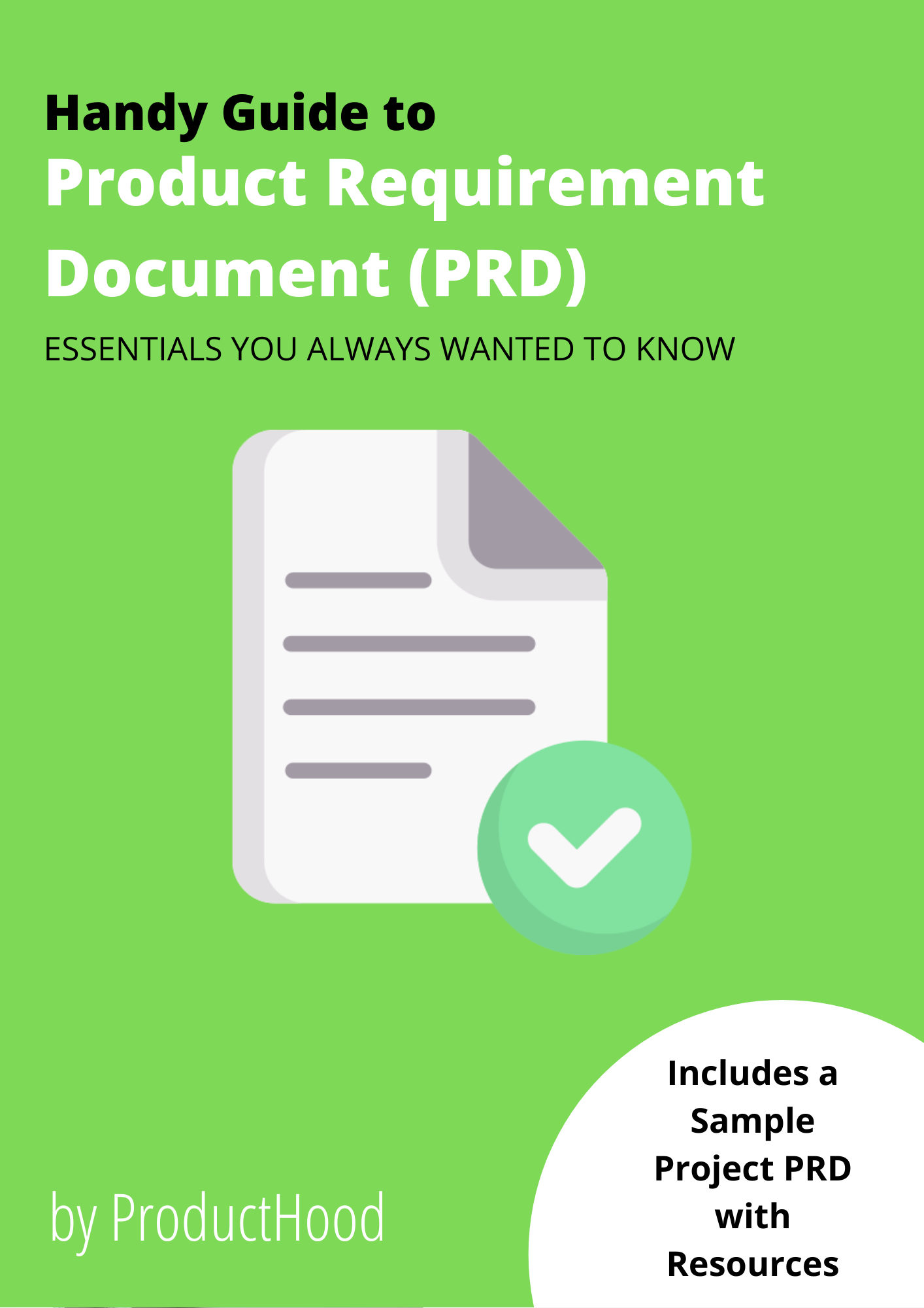 ProductHood Guide to PRD for PMs gallery image