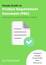 ProductHood Guide to PRD for PMs gallery image