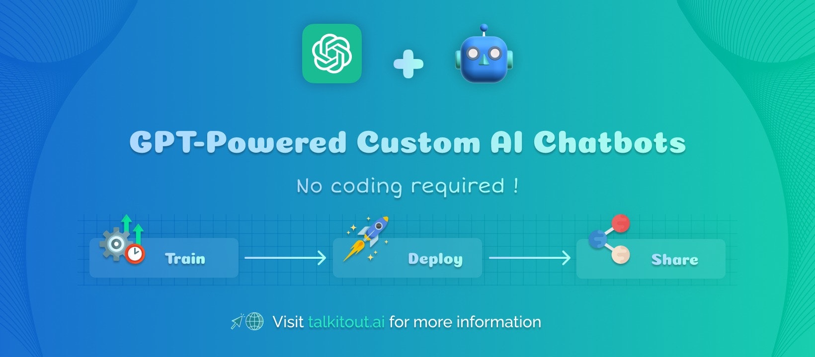 Talkitout - Uw aangepaste AI -chatbot media 1