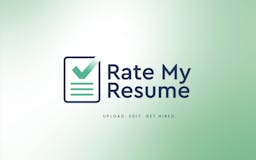 Rate My Resume media 1