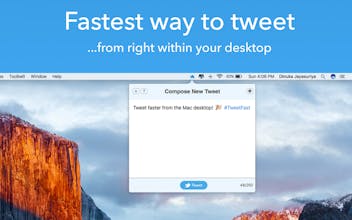 TweetFast for Mac Menubar β‘οΈ gallery image