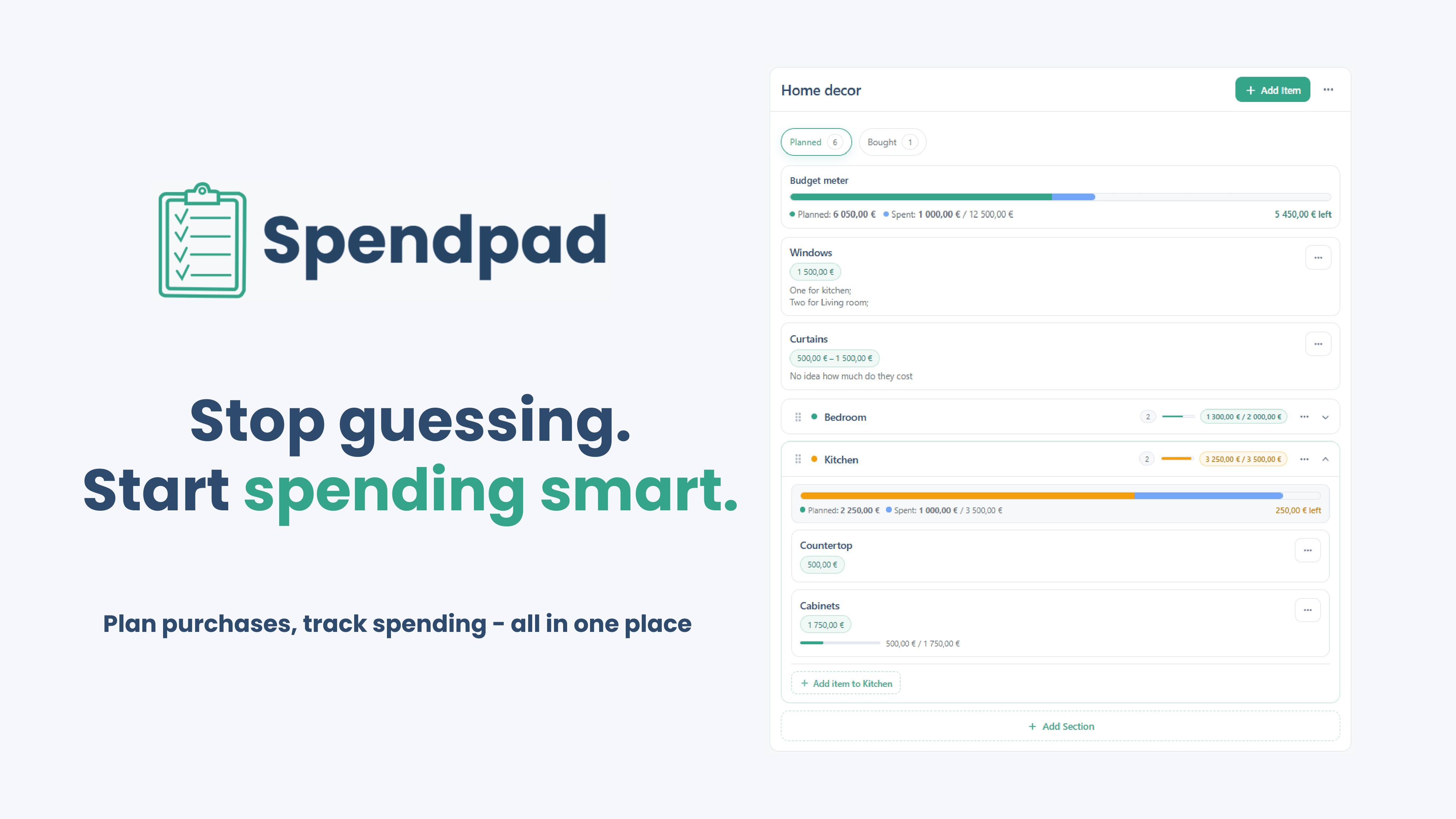 Spendpad gallery image
