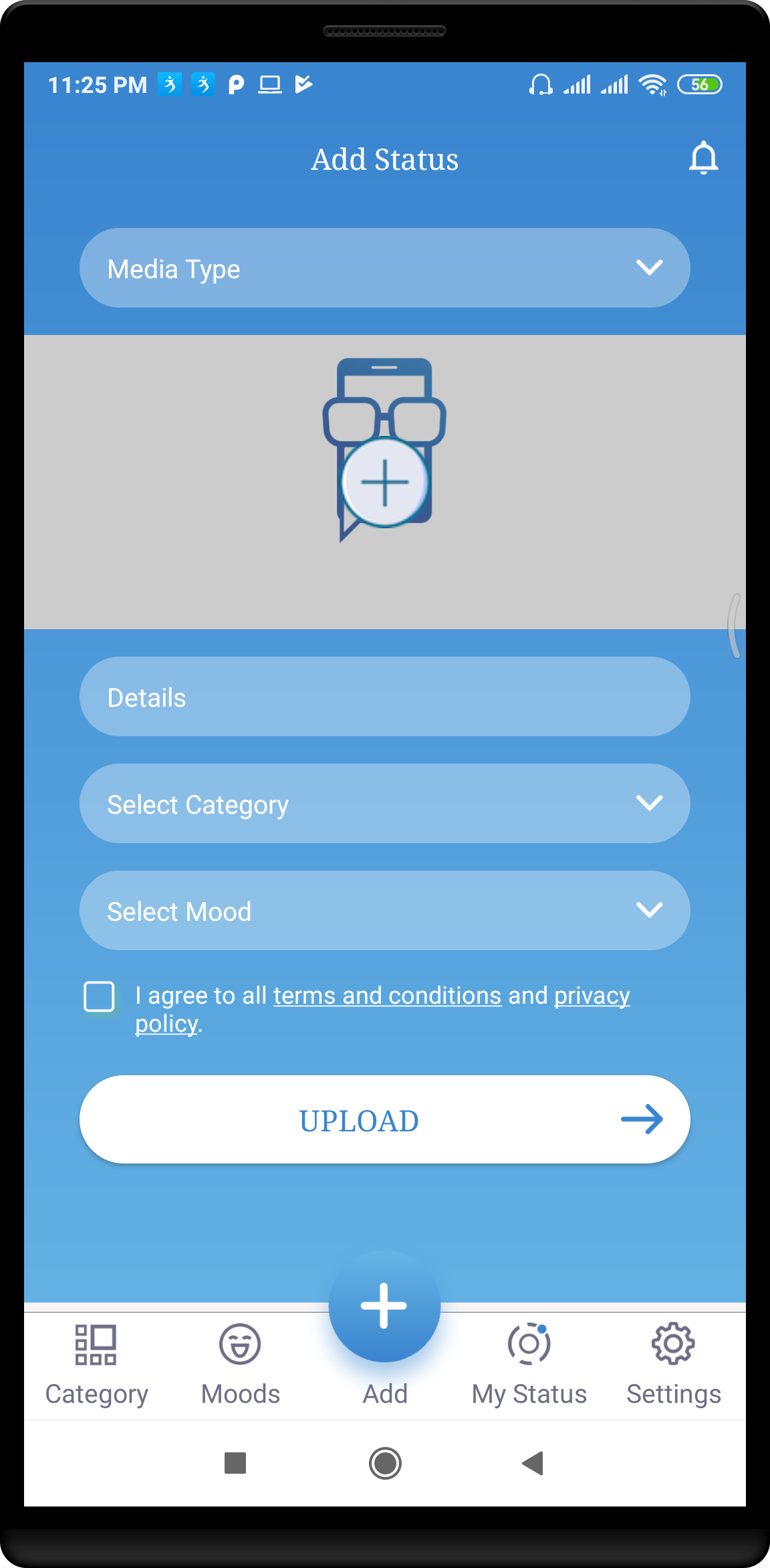 My status gallery image