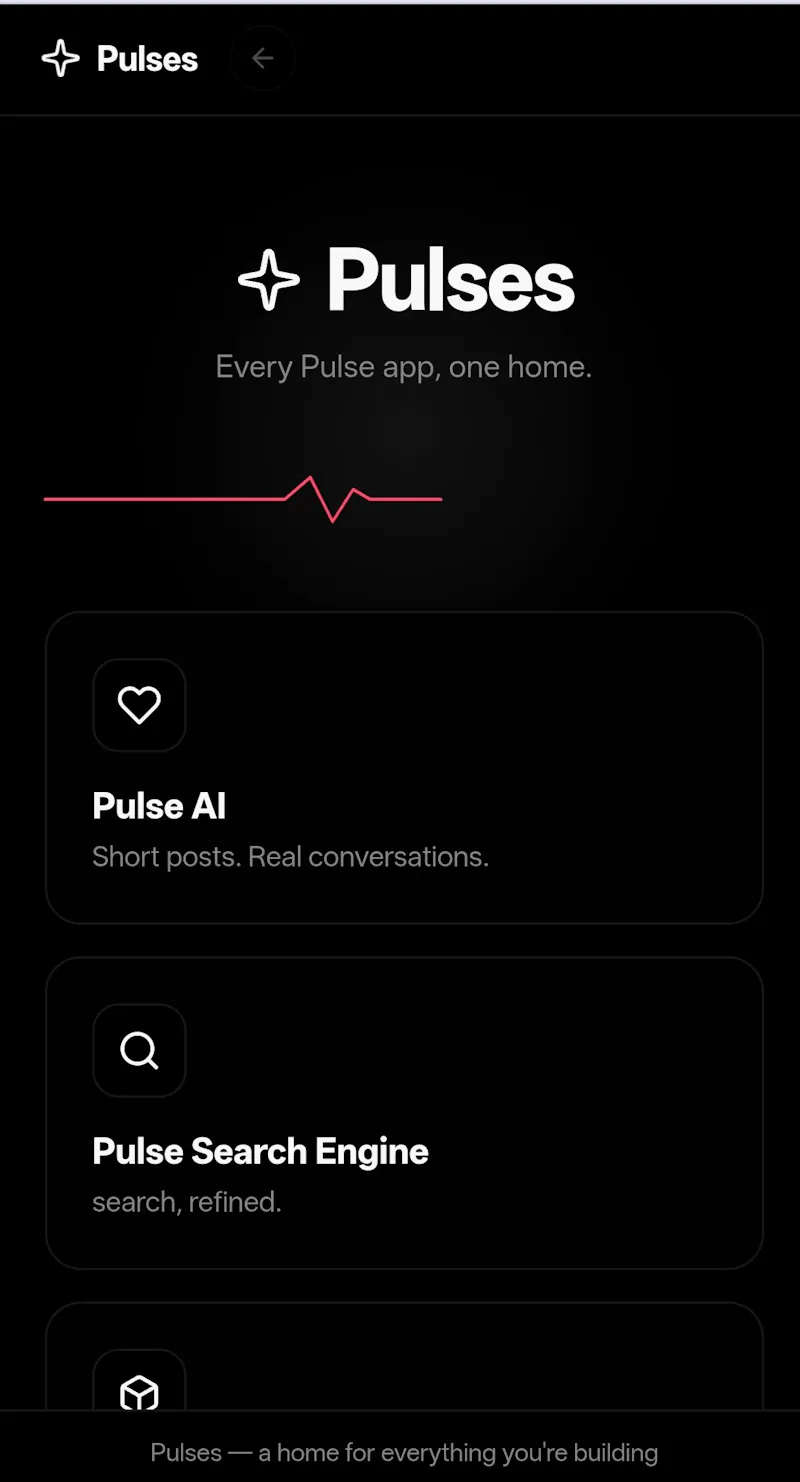 Pulses screenshot 1