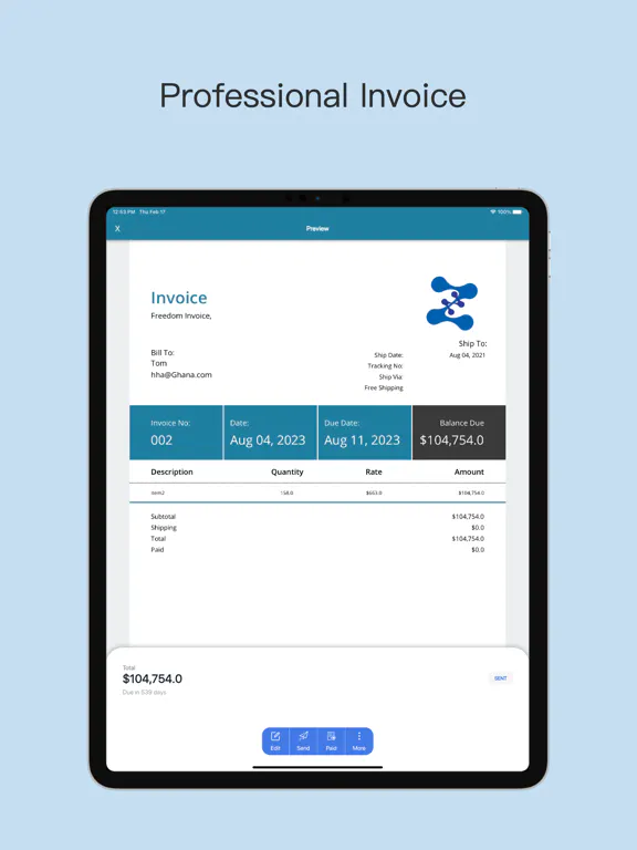 Pocket Invoice gallery image