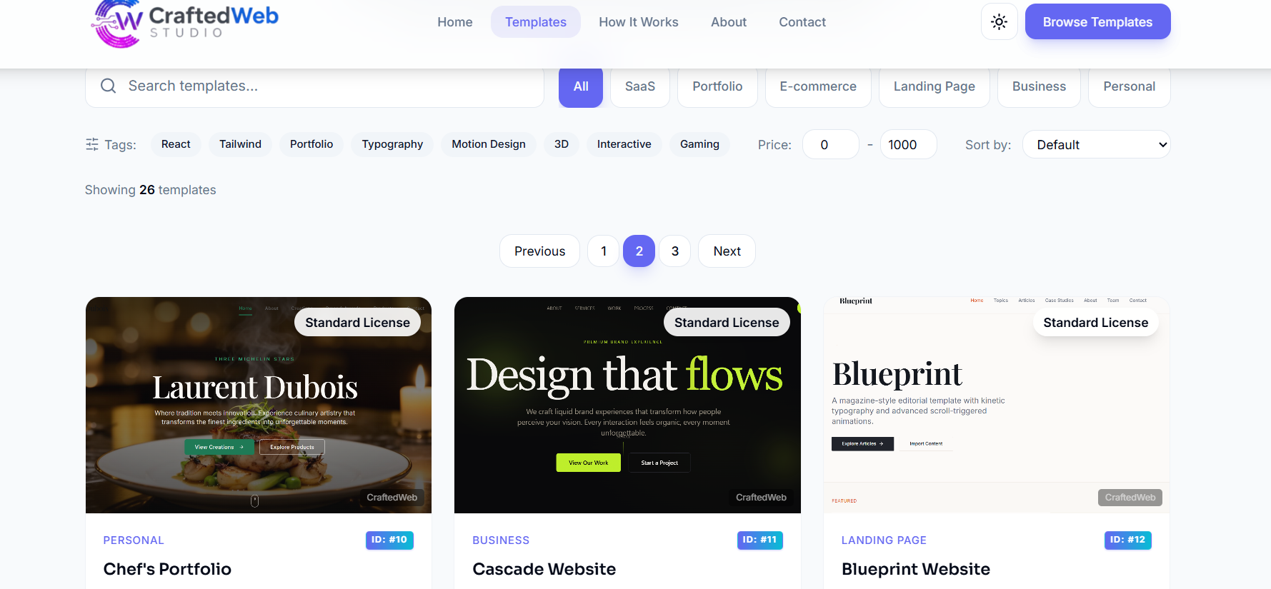 CraftedWeb Studio gallery image