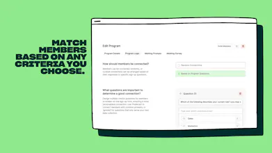 Matcha: Matching Programs gallery image