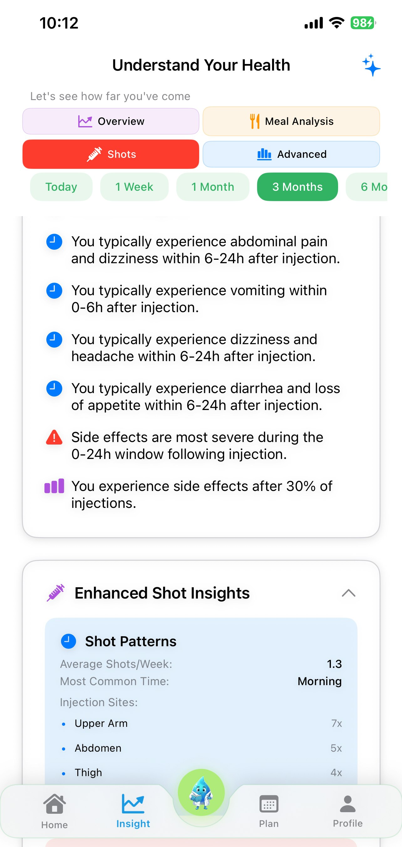 Wellive - GLP-1 tracker AI gallery image