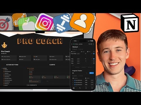 Personal Trainer Notion Template gallery image