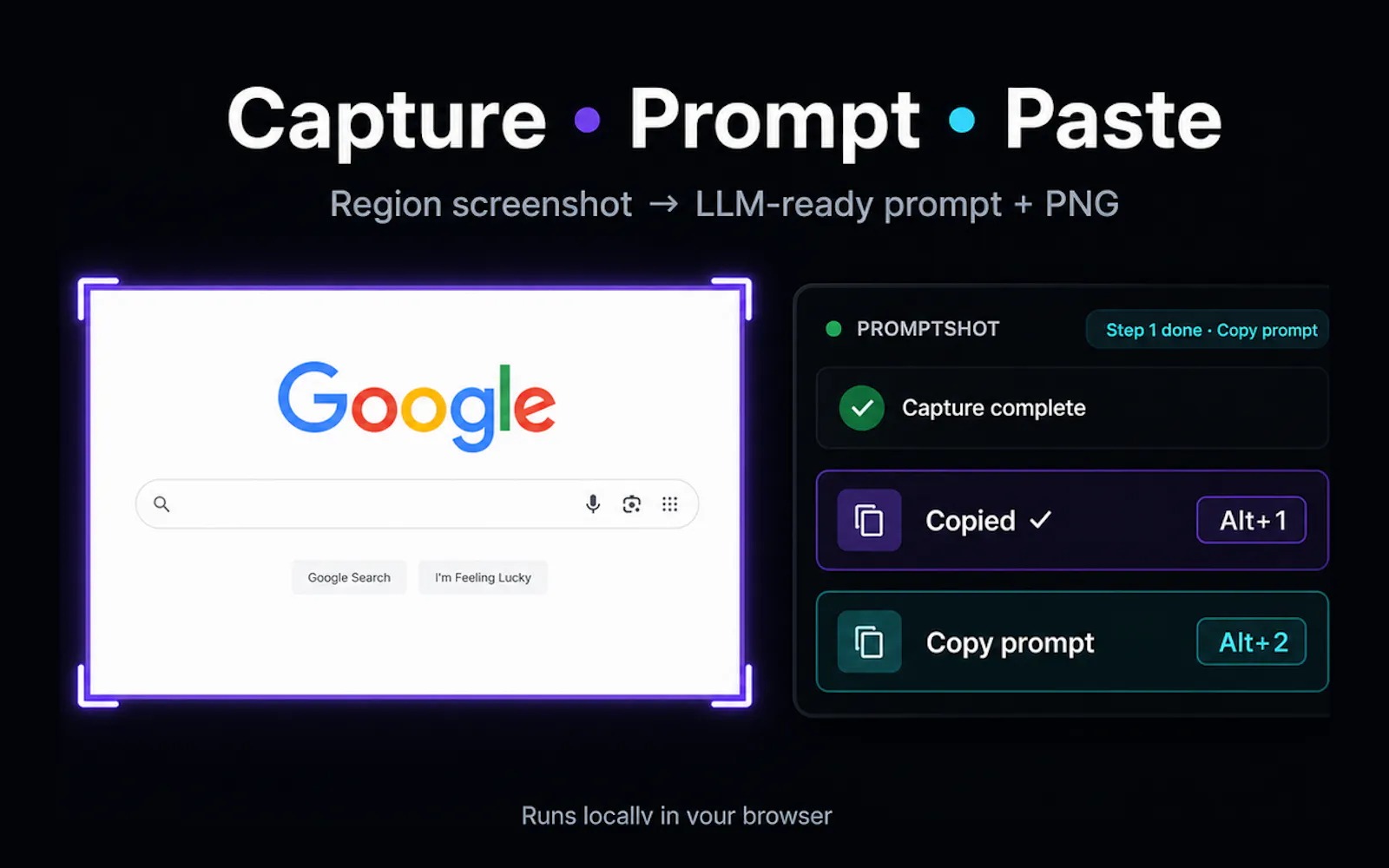 PromptShot screenshot 1