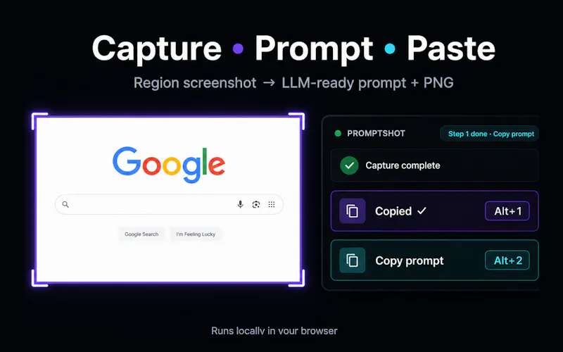 PromptShot screenshot 1