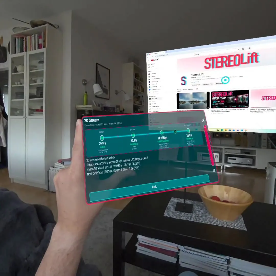 StereoLift Live gallery image