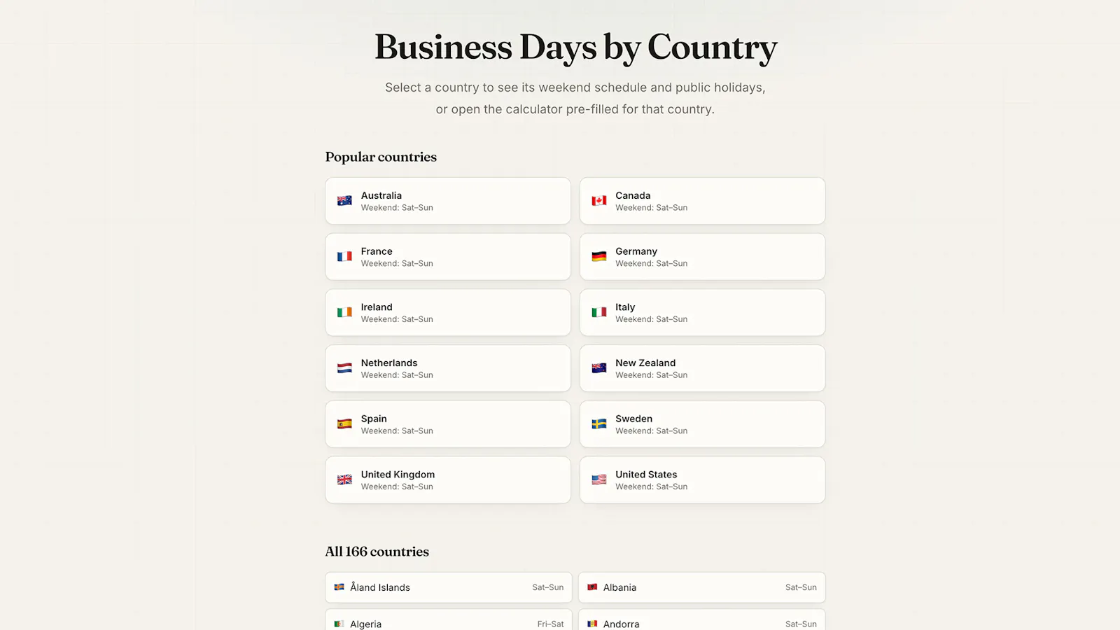 Business Days Calculator screenshot 6