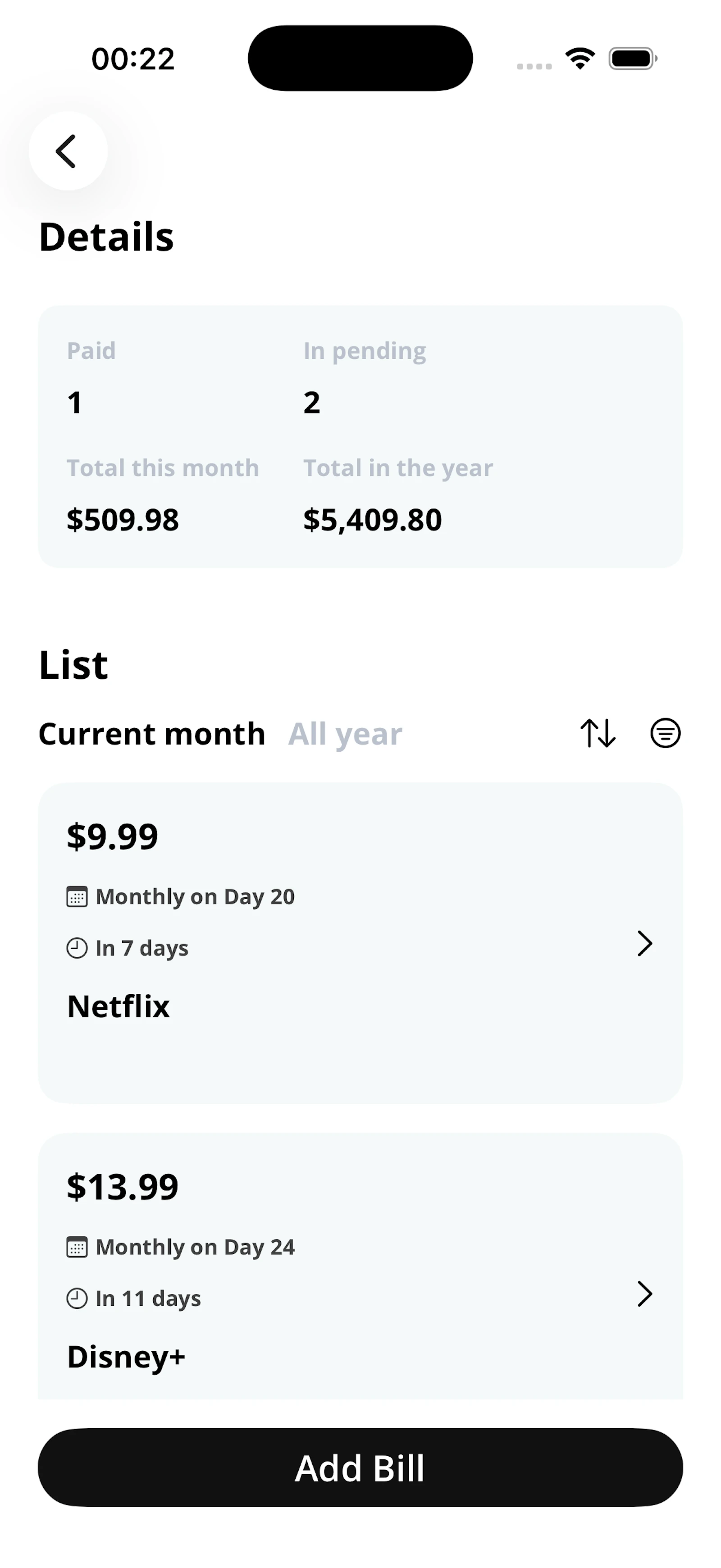 Closebills screenshot 3