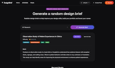 DesignBrief.io gallery image