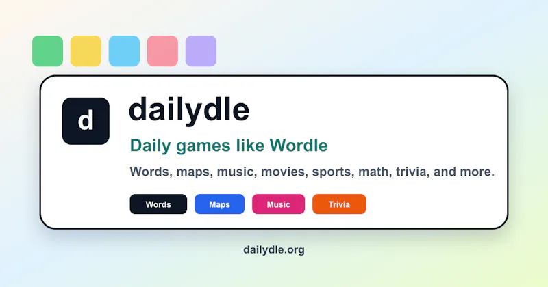 Dailydle screenshot 1