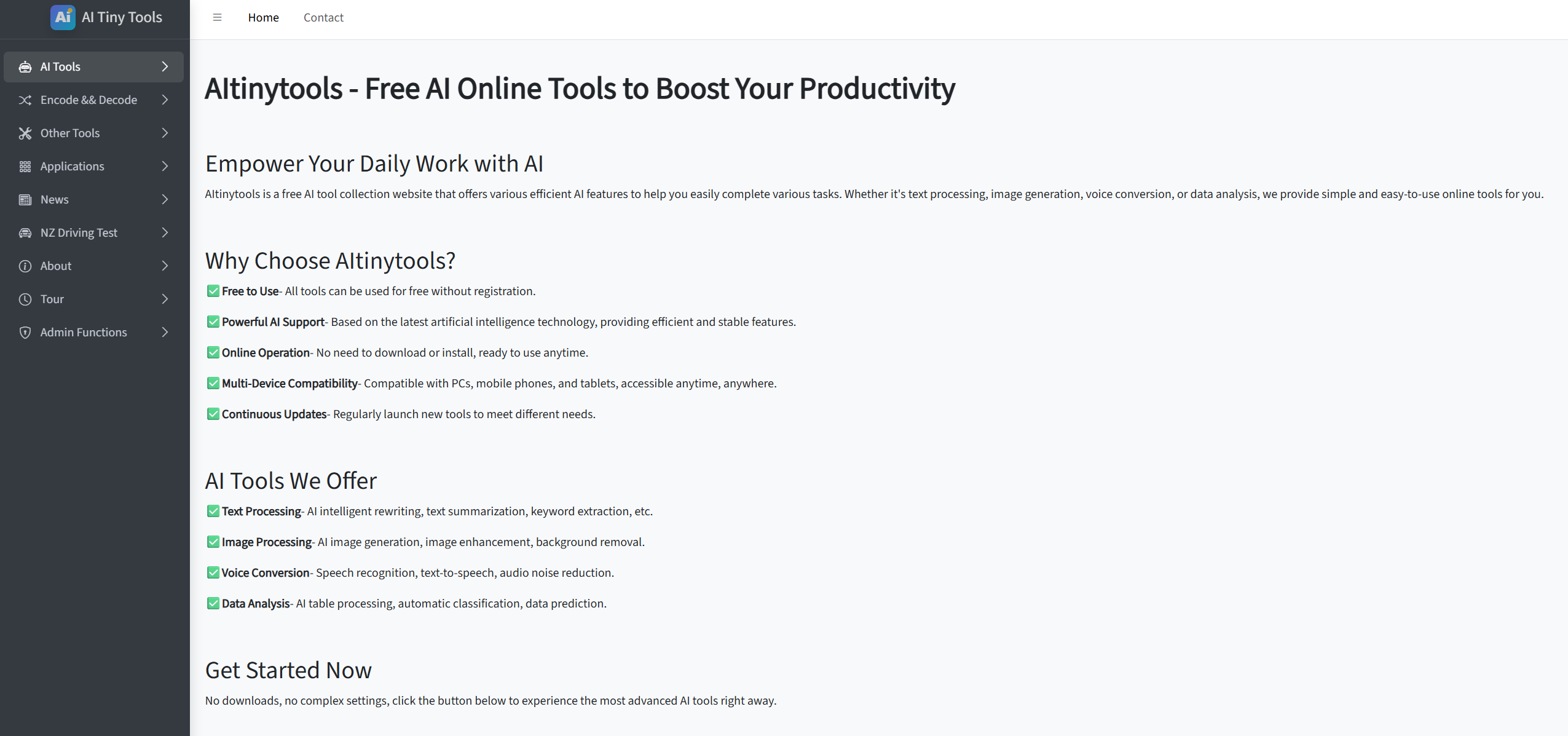 AI Tiny Tools gallery image