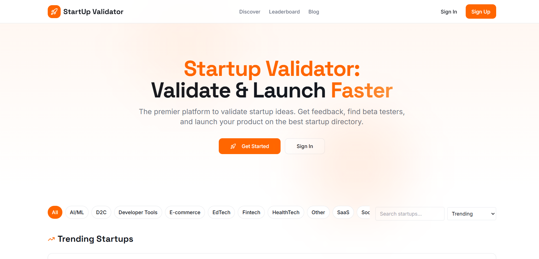 StartupValidator gallery image