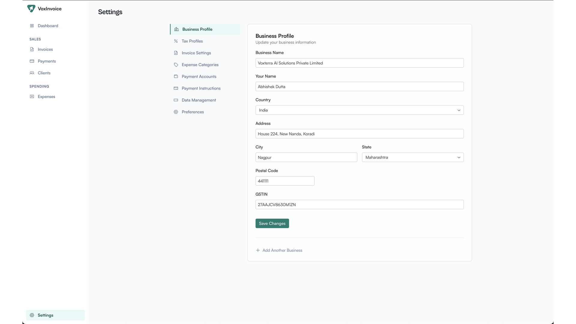 VoxInvoice gallery image