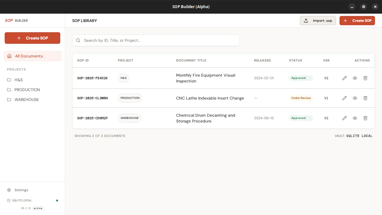 SOP Builder  gallery image