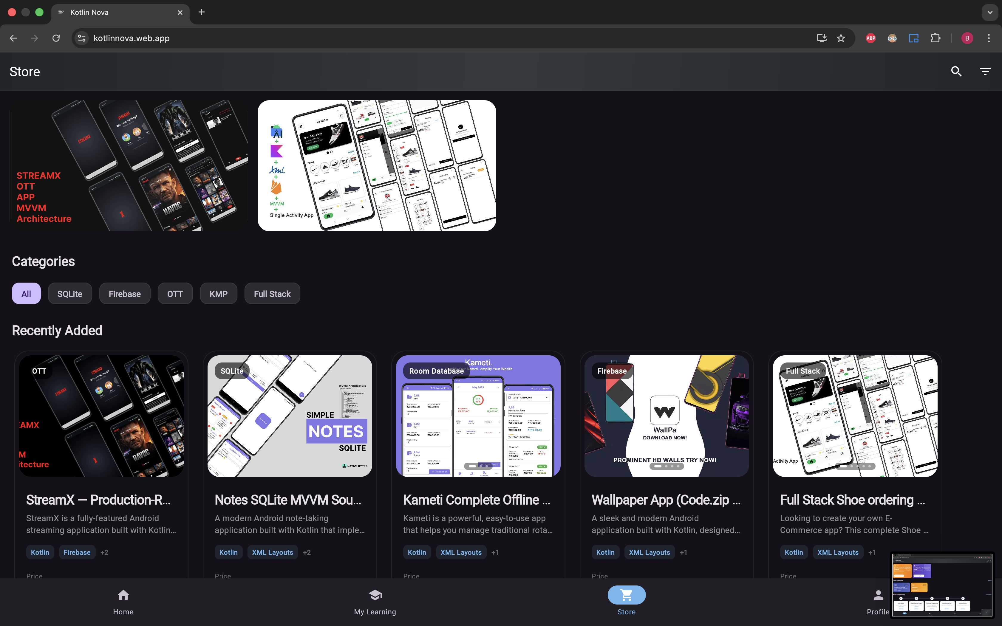 Kotlin Nova - Screenshot 4 showing product features and functionality
