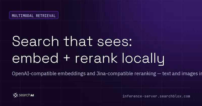 SearchAI Inference Server screenshot 5