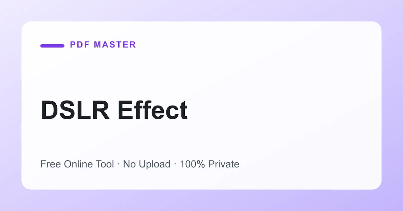 PDF Free Browser-Based PDF & Image Tools screenshot 8