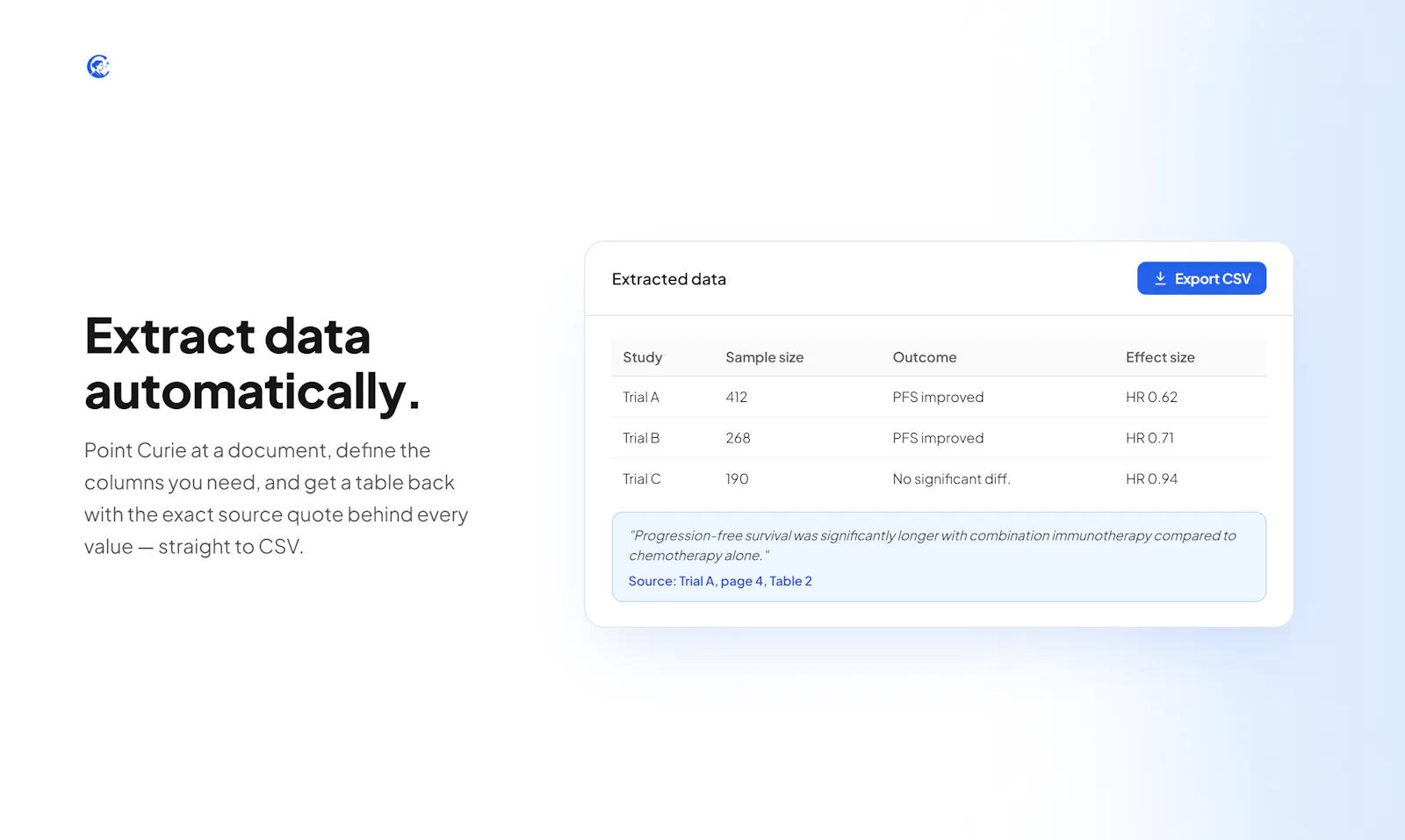 Curie screenshot 5